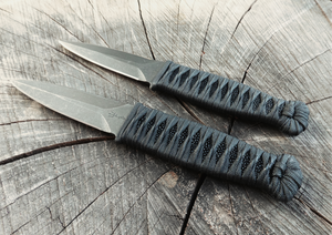 JC DAGGER BLACK CORDAGE + RAY SKIN