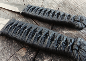 JC DAGGER BLACK CORDAGE + RAY SKIN