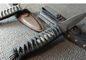 JC DAGGER BLACK CORDAGE + RAY SKIN + EMPERORS NODE