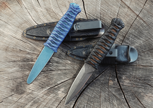 JC DAGGER BLACK/TAN NATURAL CORDAGE + NATURAL CORDAGE TRAINER