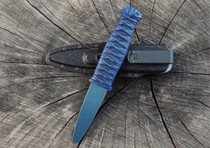 JC DAGGER BLACK/TAN NATURAL CORDAGE + NATURAL CORDAGE TRAINER