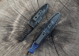 JC DAGGER BLACK/TAN NATURAL CORDAGE + NATURAL CORDAGE TRAINER