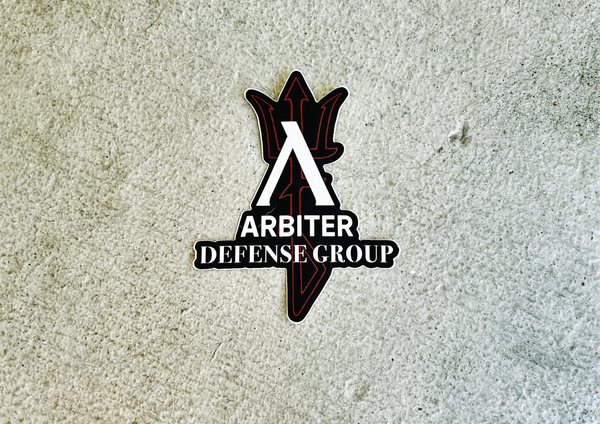 ARBITER X WFD STICKER