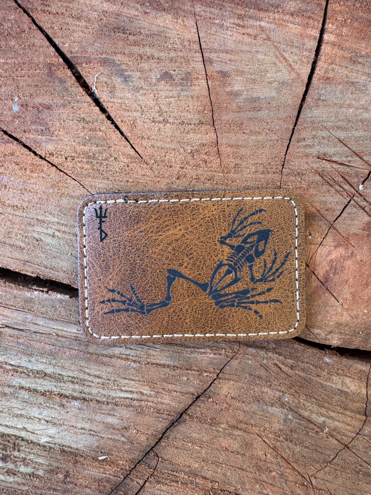 WFD Bonefrog leather Patch