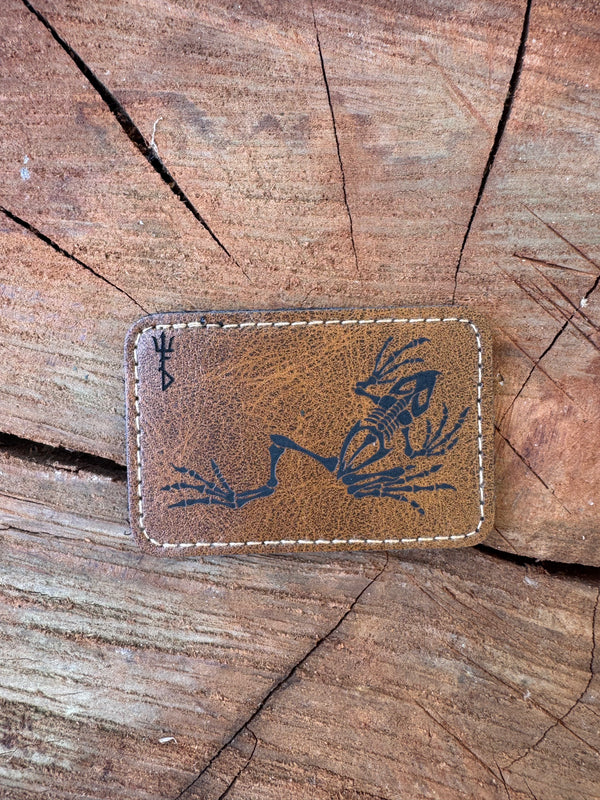 WFD Bonefrog leather Patch