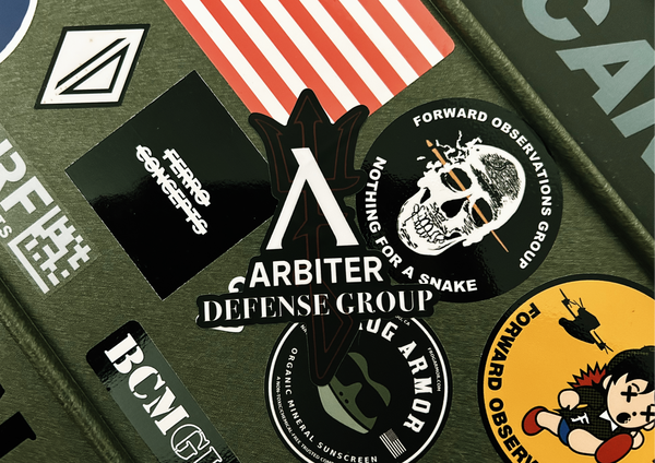 ARBITER X WFD STICKER