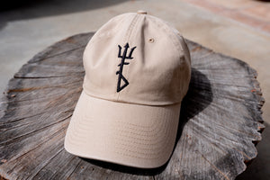 TRIDENT DAD HAT - Tan