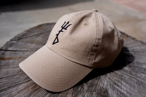 TRIDENT DAD HAT - Tan