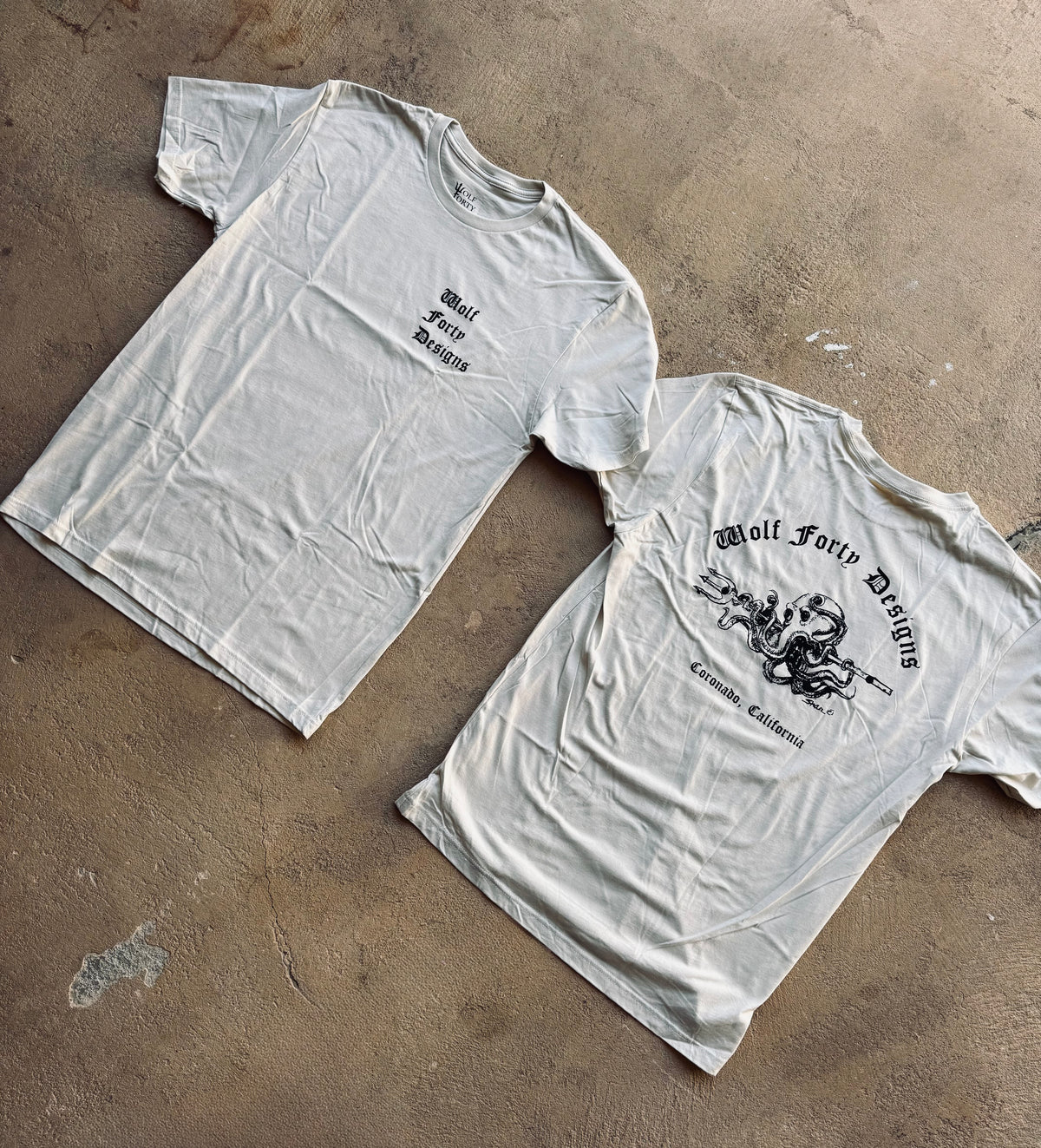 Octo Forty Bone Tee