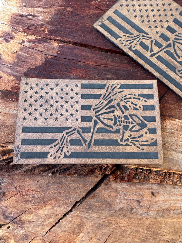 Large US Bonefrog Flag