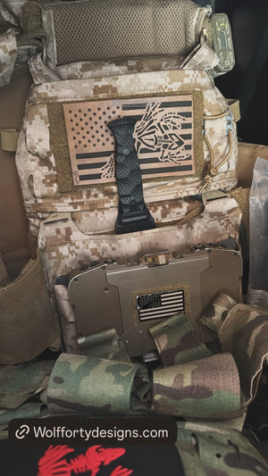 Large US Bonefrog Flag